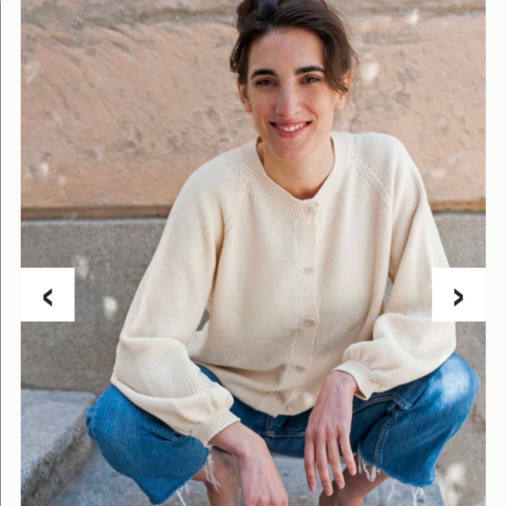 L’Envers Cotton Gaby Cardigan (S/M)